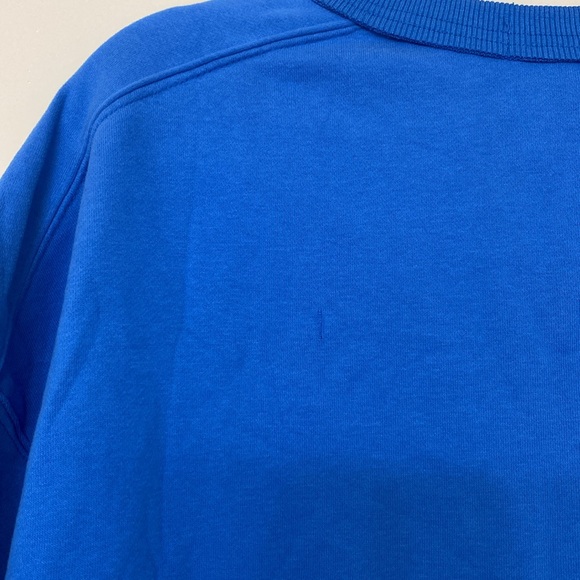 MEROKEETY Women's Oversized fleece Cropped Crewneck - Picture 5 of 6